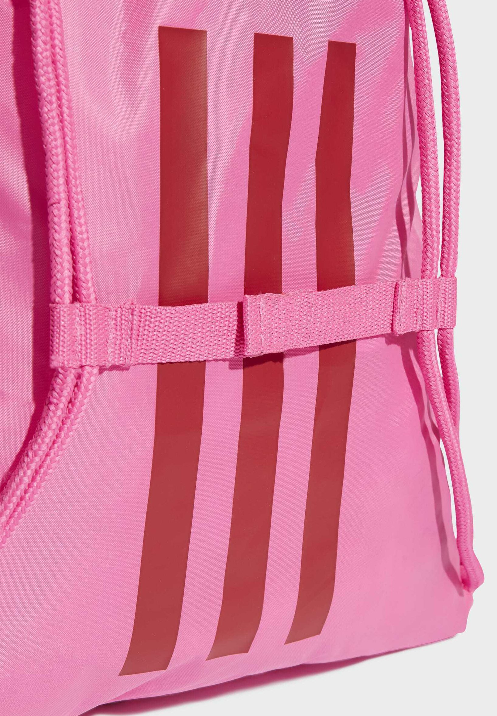 pink adidas drawstring bag