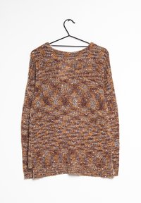 Selected Femme Strickpullover - orange