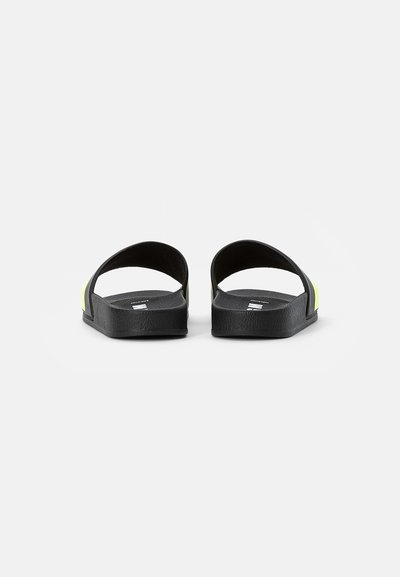 MSGM Mulas - black-neon yellow