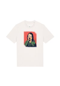 Short De Survêtement OFF!-White Rouge Avec Impression Mona Lisa - Taille L - Neuf Sans étiquettes