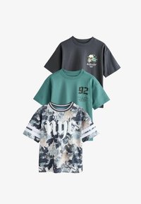 Niet geselecteerd, navy blue camo