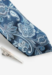 Next SAGE WITH FLORAL SET - Fazzoletti da taschino - blue paisley