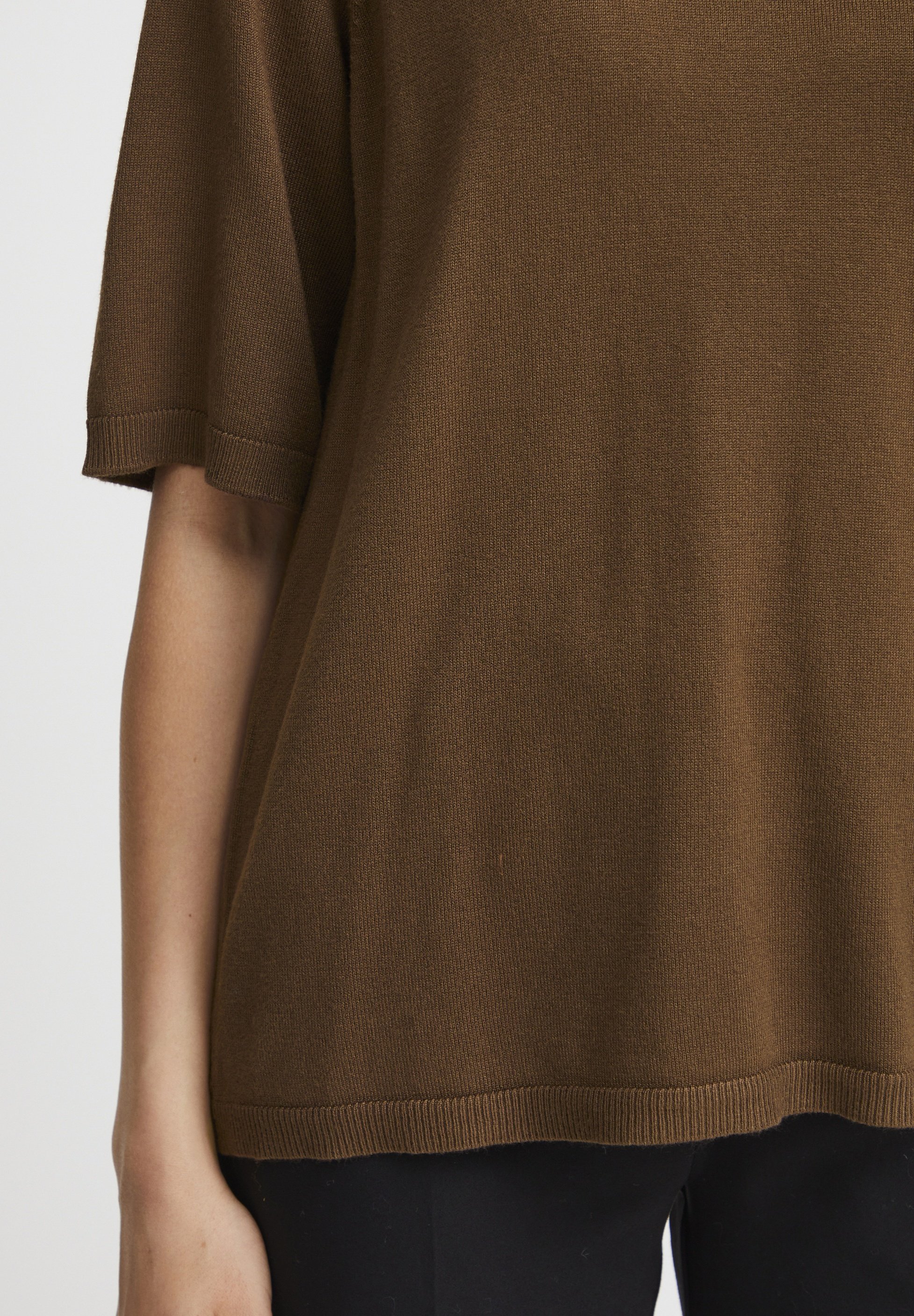 売れ筋商品|||ビーヤング Tシャツ レディース トップス BYONEMA - Basic T-shirt - java melange b.young by Zalando BYONEMA - Basic T-shirt - java melange