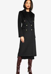 Lipsy COLLAR DOUBLE BREASTED - REGULAR FIT - Klasisks mētelis - black