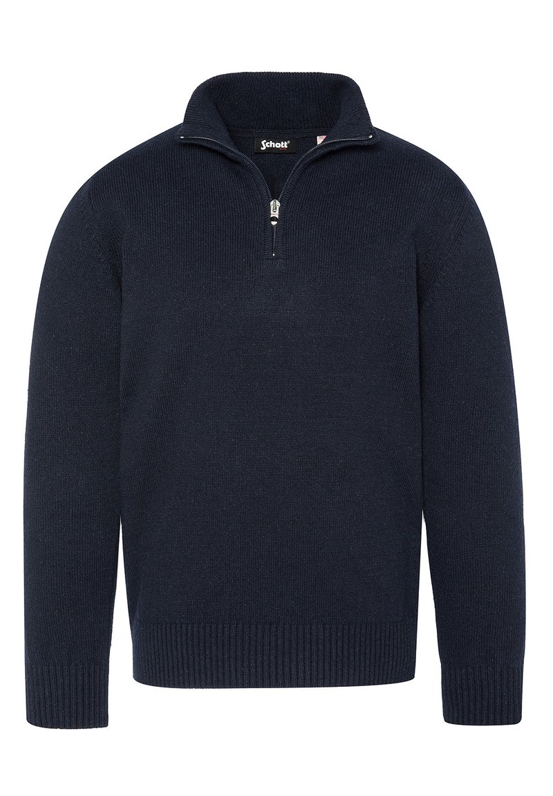 Schott TRUCKER  - Strickpullover - marine