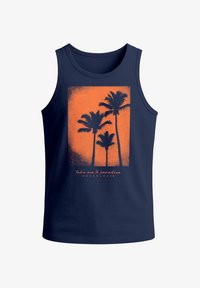 Unselected, orange/navy