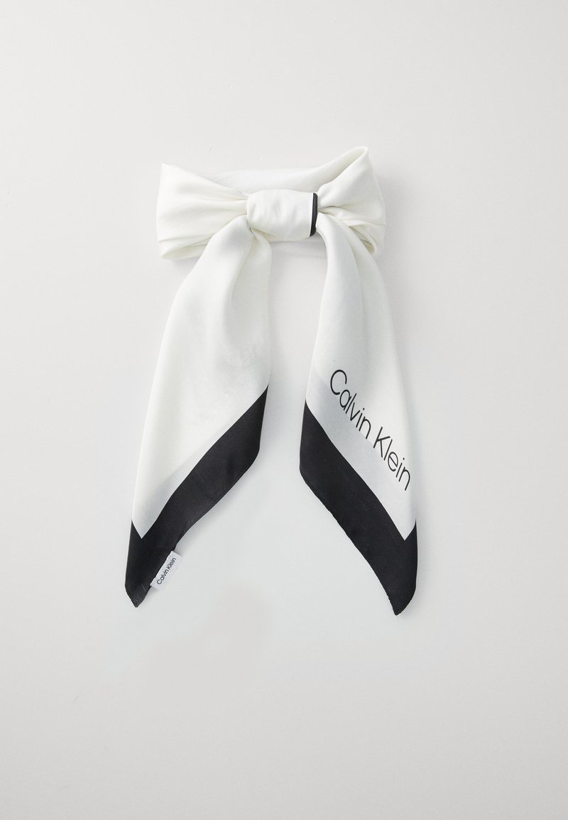 Calvin Klein LOGO BANDANA - Foulard - bright white/black  display picture 3