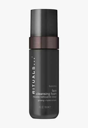 FACE CLEANSING FOAM HOMME - WOODY - GINSENG & PURIFYING COMPLEX - Nettoyant visage - -