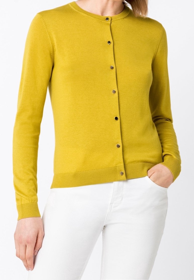 HALLHUBER Gilet - yellow
