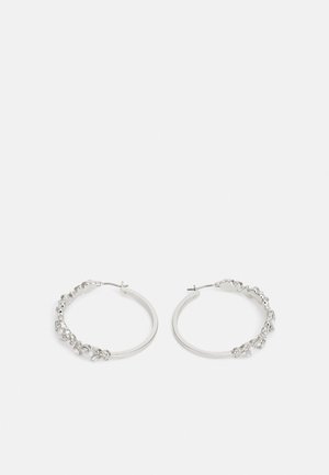 Marchesa VINE LEAF HOOP - Naušnice - silver-coloured