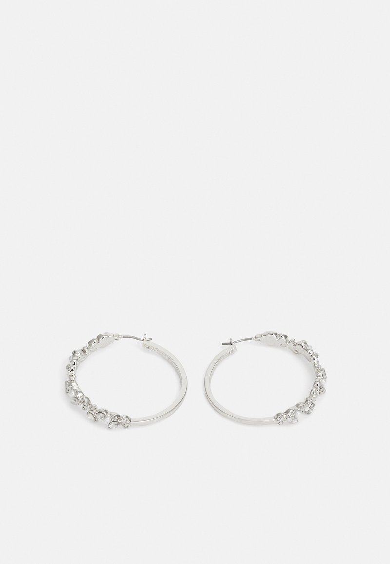 Marchesa VINE LEAF HOOP - Øredobber - silver-coloured