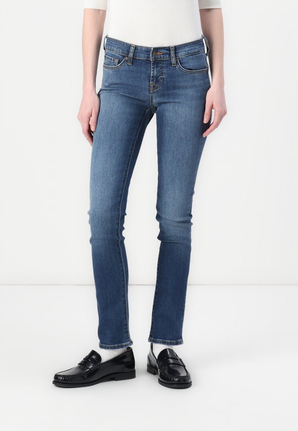 LOW SKINNY - Straight leg jeans - rio