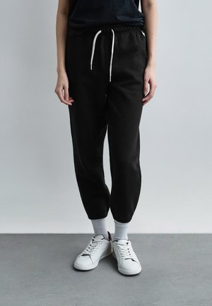 DRAWSTRING - Tepláky - black