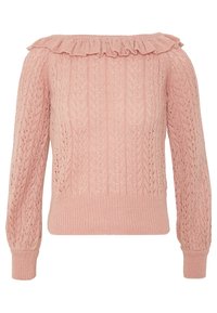 Miss Selfridge Stickad tröja - pink