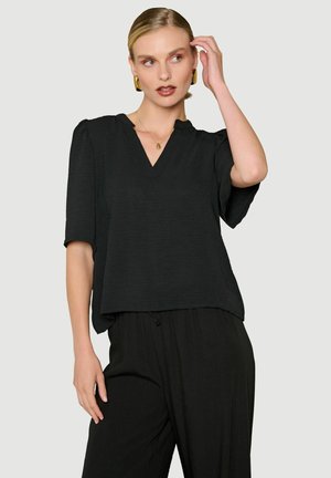 LolaLiza, V-NECK BLOUSE V-NECK BLOUSE - Bluse - black