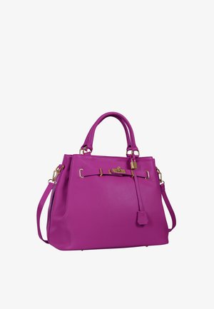 DrachenLeder, Handbag - fuchsia pink