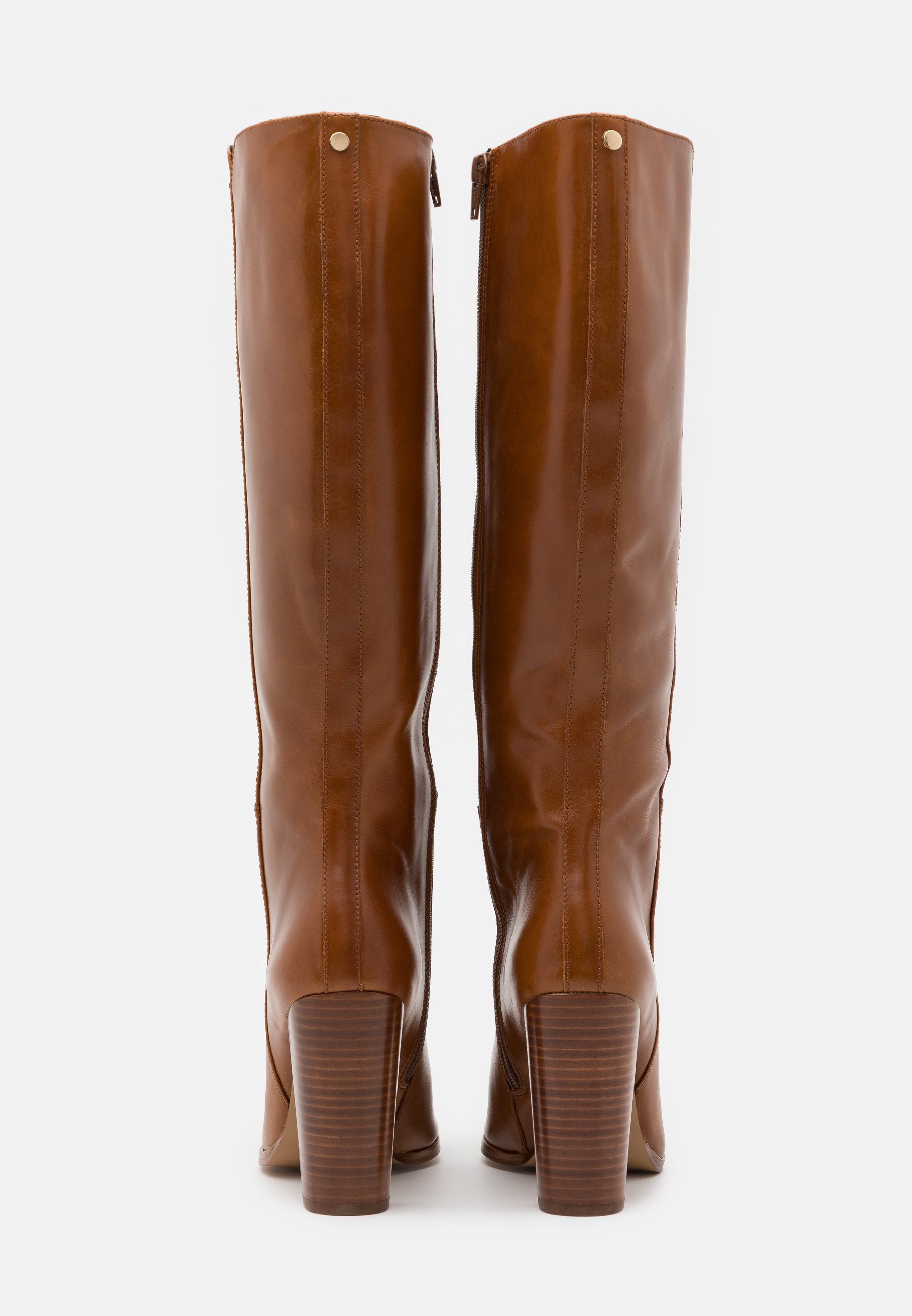 Cosmoparis CALY - Laarzen met hoge hak - cognac/Cognac - Zalando.nl