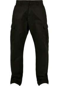 STRAIGHT LEG - Cargobukser - black