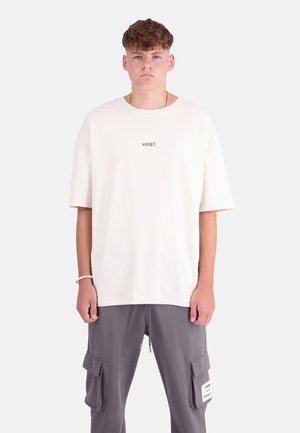 KOQS LOGO - T-Shirt basic - whitecap gray