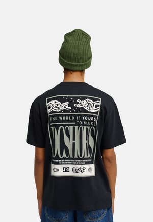 DC Shoes, - T-shirt z nadrukiem