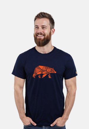 ESPENSON  - Print T-shirt - dunkelblau