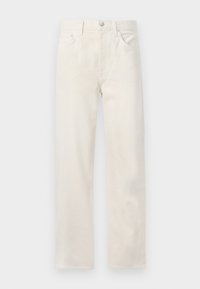 HENSON JEAN - Wide leg - brown rice/oatmeal