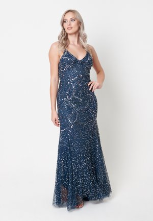 EMBELLISHED SEQUINS - Occasion wear - navy