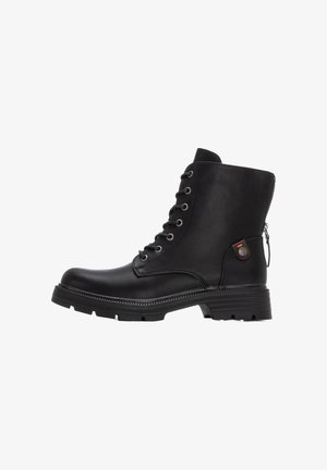 Botines con plataforma - black