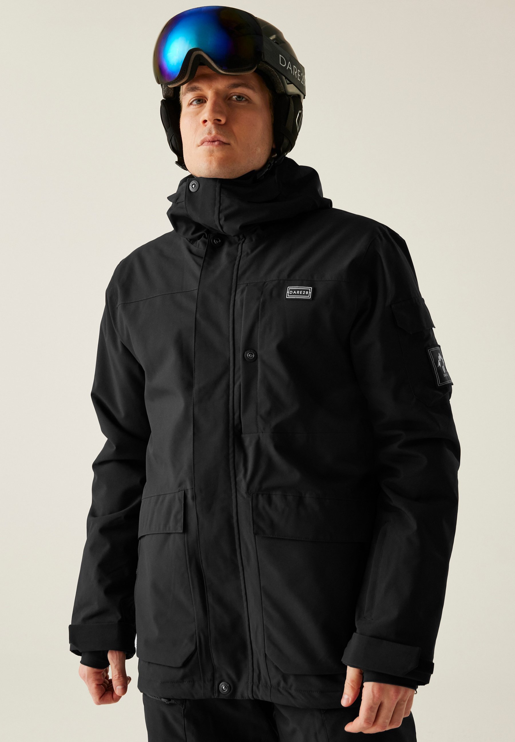 Dirtlej Pantaloncini MTB Uomo - Trailscout - nero/grigio