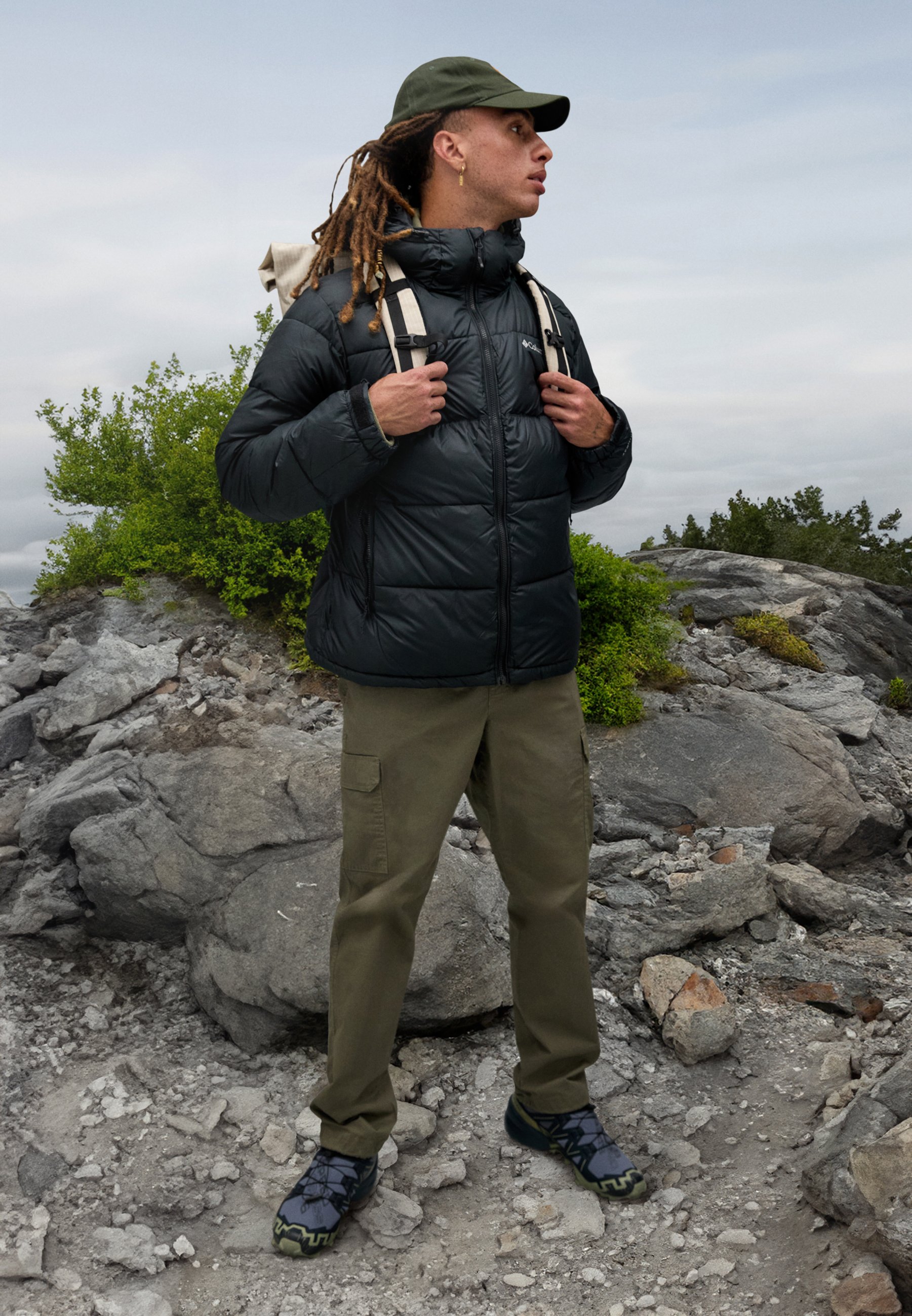 Columbia PIKE LAKE™ II HOODED - Winterjacke - black/schwarz - Zalando