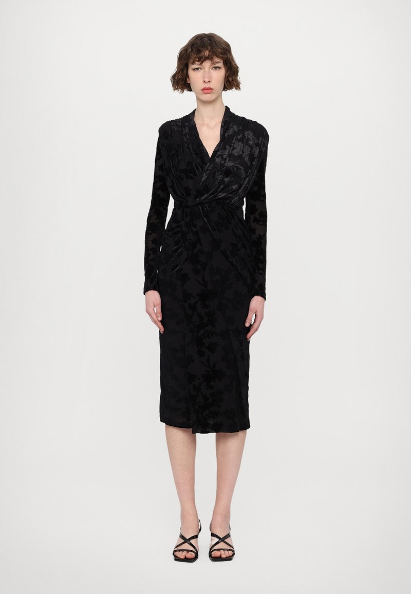 Diane von Furstenberg TAMRA DRESS - Koktel haljina / svečana haljina - black