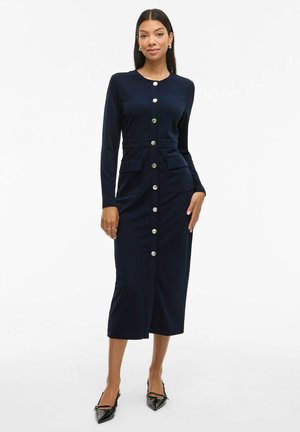 Blusenkleid - navy blazer