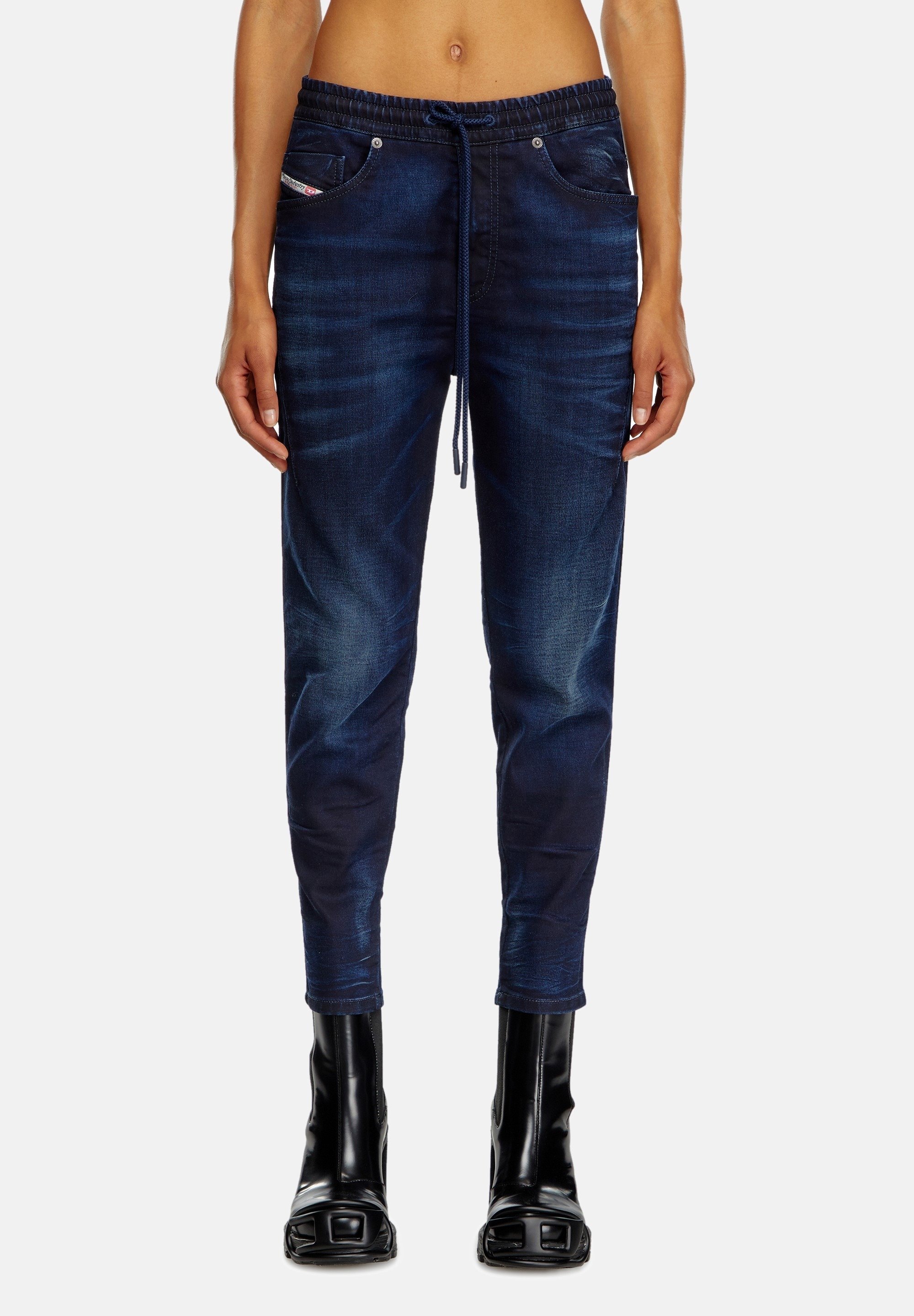 Diesel 2041 D-FAYZA JOGG - Jeans Relaxed Fit - dark blue 