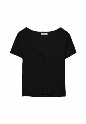 Stradivarius SHORT SLEEVE - T-Shirt basic - black