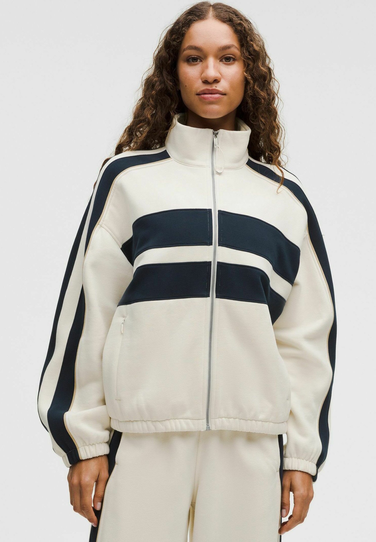 lululemon - ck☆ lululemon Steady State Oversized Funnel Full-Zip - Training jacket