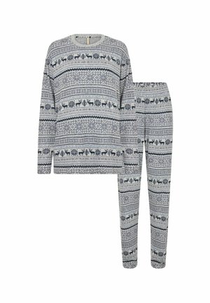 SC-BIARA AOP 127 - Pulóver - flint blue melange com
