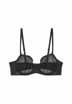 BONDED NON PAD BALCONY - Tugitraadiga rinnahoidja - black