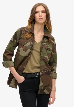 MILITARY - Chaqueta fina - outline camo