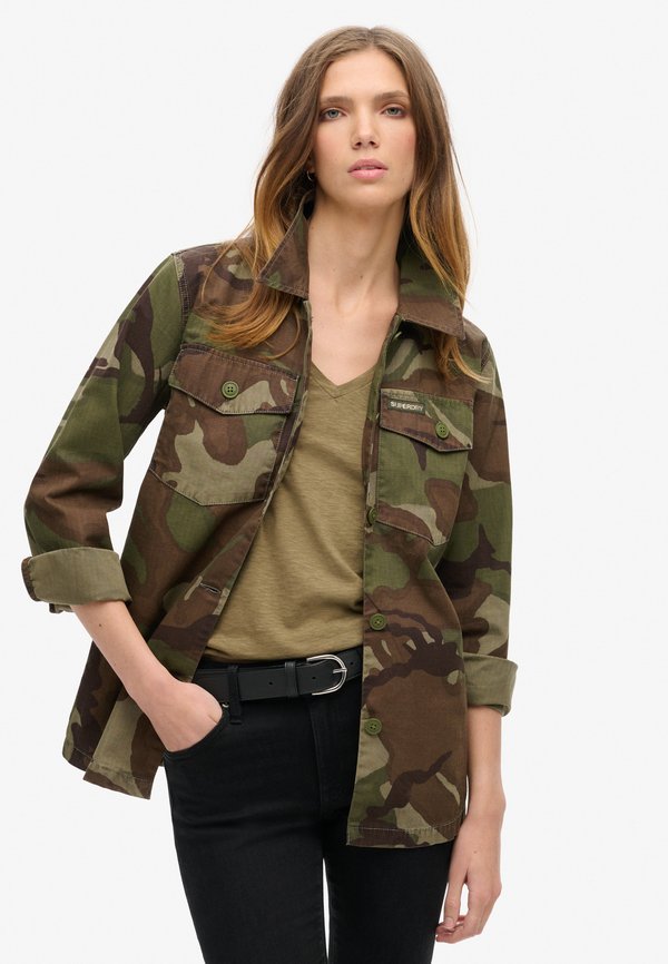 MILITARY - Leichte Jacke - outline camo