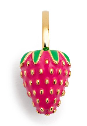 Strawberry - Anhänger - gold-coloured