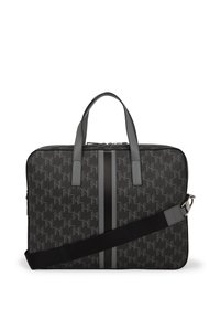 KARL LAGERFELD TOP HANDLE - Attachetasker - black gray