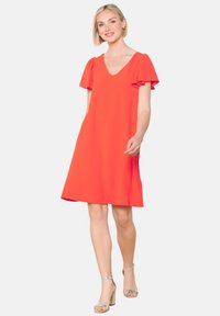 LolaLiza WITH SLEEVES - Dnevna obleka - bright orange