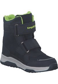 KangaROOS LUXOR - Snowboot/Winterstiefel - dk navy lime car