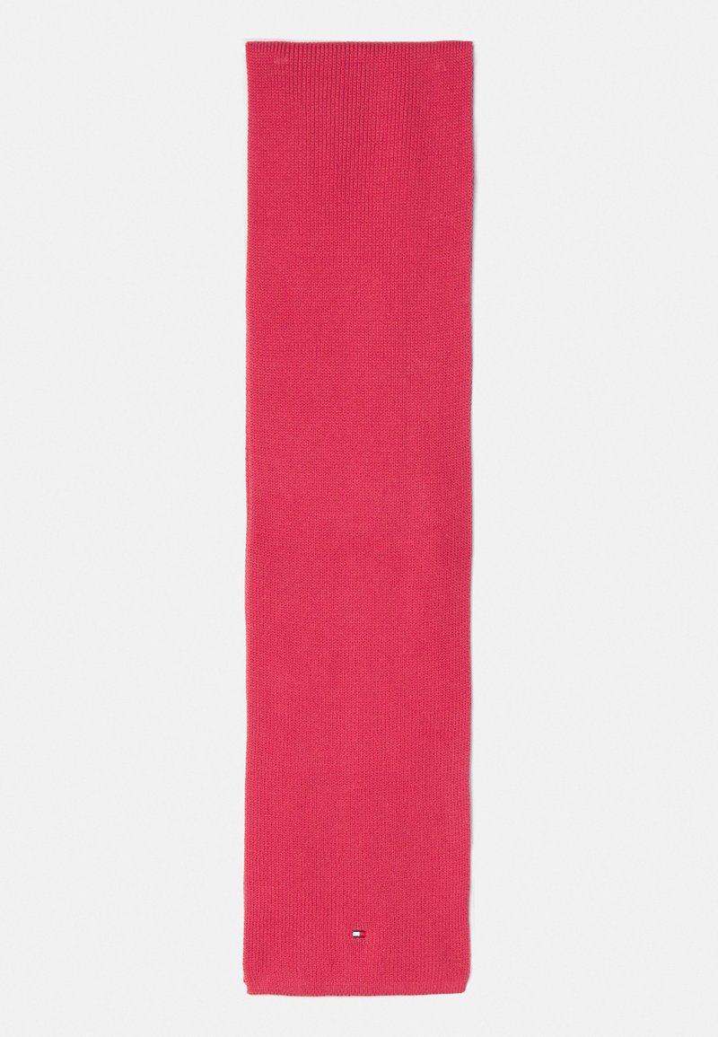 Tommy Hilfiger SMALL FLAG SCARF UNISEX - Fular - heritage pink