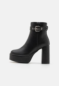 Even&Odd Wide Fit Botines de tacón - black