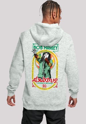 BOB MARLEY REGGAE MUSIC EXODUS SINGING - Hoodie - heather grey