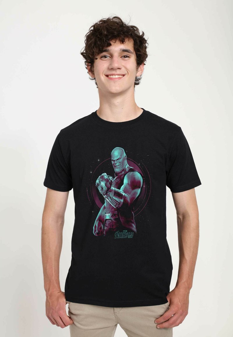 Marvel MARVEL AVENGERS: INFINITY WAR - THANOS THE MAD TITAN - T-shirt z nadrukiem