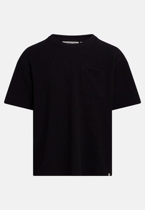 Redefined Rebel, MARK TEE BOXY FIT - Lihtne T-särk - black