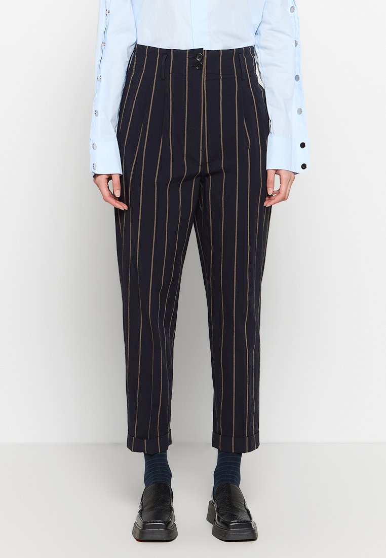 ASPESI Broek donkerblauw