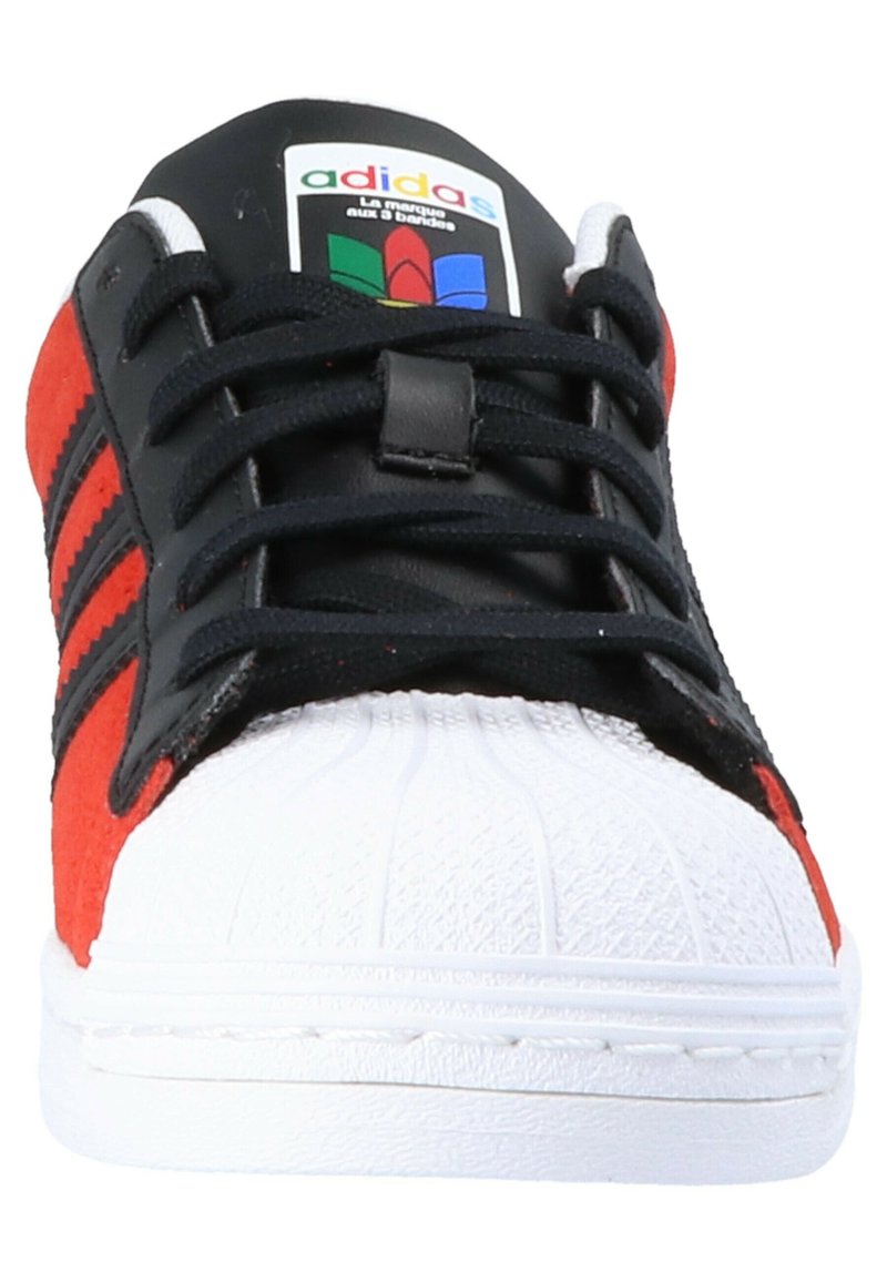 adidas Originals SUPERSTAR - Sneaker low - rot - Zalando